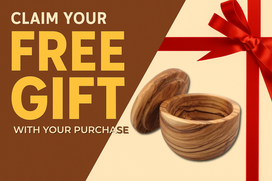 Olive Wood Salt Keeper – Small Container with Removable Wooden Lid