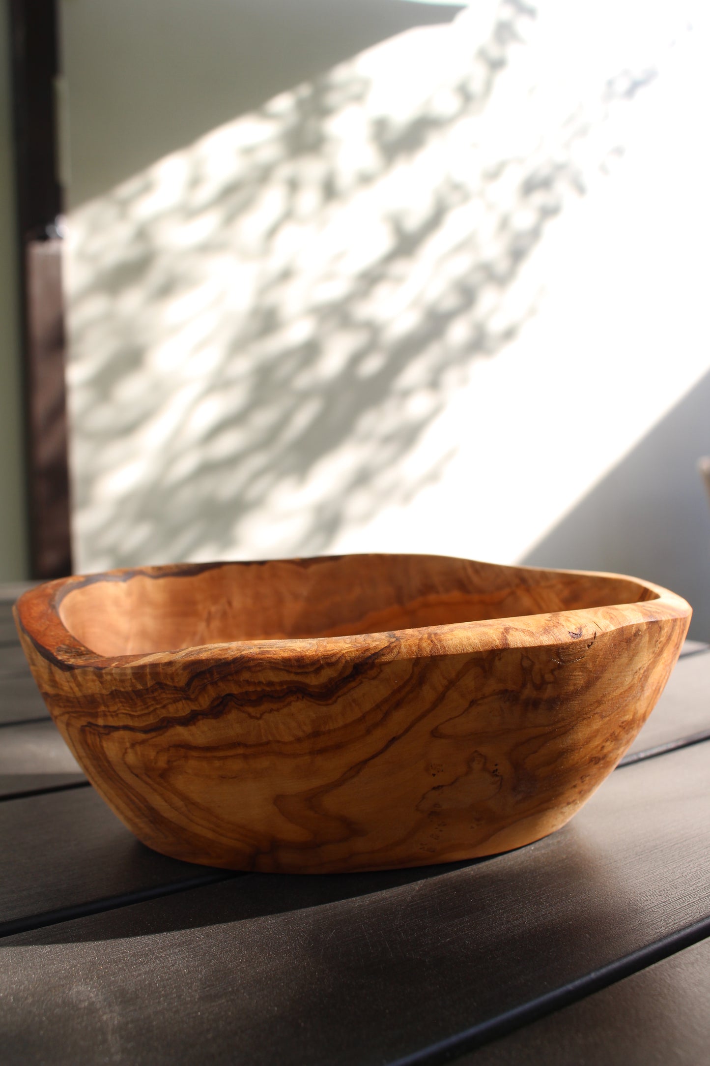 Rustic Natural Edge Bowl – Premium Wood